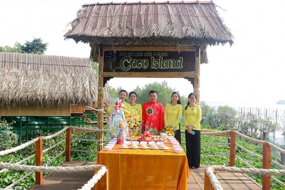 ホテル Coco Island Con Phung ベンチェ エクステリア 写真
