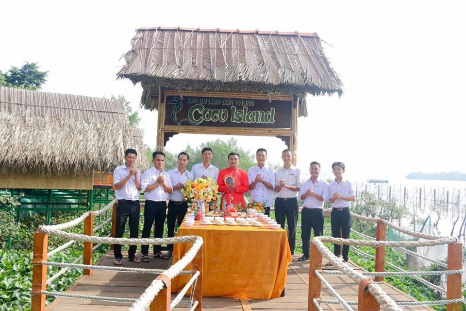 ホテル Coco Island Con Phung ベンチェ エクステリア 写真