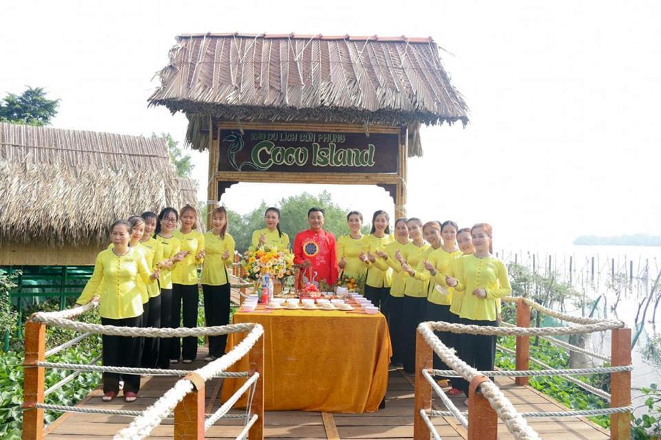 ホテル Coco Island Con Phung ベンチェ エクステリア 写真